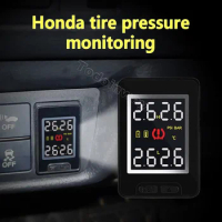 External/Internal Sensor LCD TPMS Tire Pressure Monitor System Wireless Alarm Safety Warning For Honda CRV Civic Fit CITY XRV