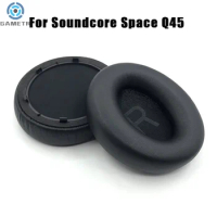 Protein Leather Replacement Earpads Ear Pads Cushion Repair Parts For Anker Soundcore Space Q45 Headphones Headsets