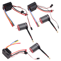 ChYouh Waterproof 3650 Brushless Motor with 60A ESC Combo for 1/10 RC Car Truck Parts