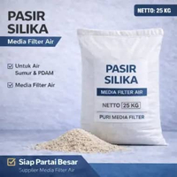 Pasir Silika 25 KG Media Filter Air Sumur & PDAM | Pasir Silika Granular Penyaring Air | Puri Media