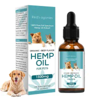 Hemp-Seed Oil With Omega 3 6 9 And Vitаmins B C E For Pet Dogs Protecting Joints Supplementing Nutrition For Elderly Dogs