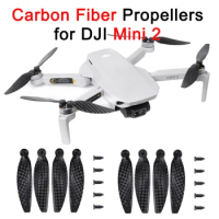 for DJI Mini 2 Propellers 4726F Carbon Fiber Lightweight Low Noise Prop Drone Accessories for DJI Mavic Mini 2 Drone Accessories