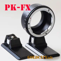 adapter ring with Tripod Stand for pentax pk k mount lens Fujifilm fuji FX X XE3/XA3 XA10/X-M1/X-A7/xt20/XT1 xpro2 xt100 camera