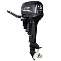 PARSUN 15HP 2-stroke Engine Compatible For Yamaha E15D Outboard Engine / Boat Engine / Outboard Motor