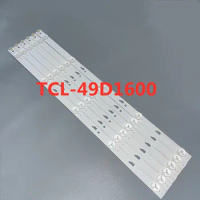 8PCS/LOT LED STRIP 49U3600C 49U2200 49L26CNC 47.5CM 5LED 3V LCD Light Bar 4C-LB490T-TH7 TCL-49D1600-3030