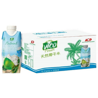 VICO 天然椰子水(效期:2025/08/10)(330ml*12瓶/箱) [大買家]