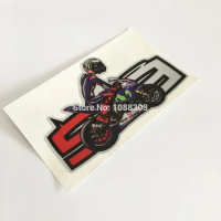 Motorcycle Helmet Bike Car Sticker Decals for Motor Sports Jorge 99 Reflective Car Styling