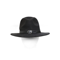Hamlin Ignacio Hat Laken Jazz Vintage Fedora Pria Wanita Material Polypropylene ORIGINAL - Black