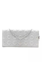 Dior 二手 Dior 幻彩羊皮 Cannage Lady Dior 可轉換手拿包