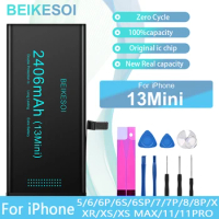 BEIKESOI Battery For iPhone 13 pro max 13 mini Apple iPhone bateria For 13pro 13promax 13mini Mobile Phone Battery with Tool