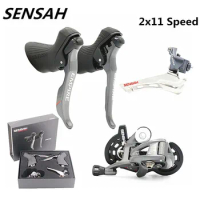 SENSAH EMPIRE 2x11 Speed Mini Set 22s Road Bike Groupset Shifters Front Rear Derailleur Kit for Sram shimano 5800 R7000 Sets