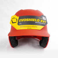 EVO XVT [WTV7115SC] 打擊頭盔 硬式棒球 安全 防護 舒適 包覆 通風 不悶熱 霧面 紅