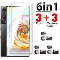 6-in-1 For ZTE nubia Z60 Ultra Tempered Glass Camera Lens Film NubiaZ60 Z 60 60Z Ultra Z60Ultra 5G 2023 6.8inch Screen Protector