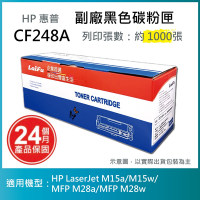 【LAIFU】HP 環保碳粉匣 CF248A黑 適用 HP LaserJet Pro M15w/M28w