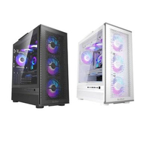 PCCOOLER MASTER ME200 MESH GAMING CASE WHITE
