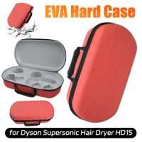 EVA Hard Carrying Case for Dyson Supersonic Hair Dryer HD15 Anti-Drop Shockproof Portable Travel Storage Bag Box for Dyson HD15