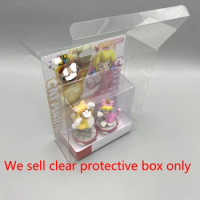 PET protective box For amiibo cat ma-rio cat peach set special transparent display box storage box collection box