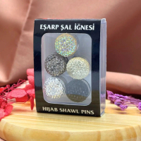 PAKET BROS MAGNET 5pcs UKURAN 14mm Original Made in Turkiye by IYOR - bros magnet turki bros hijab t