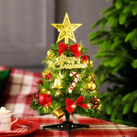 Hiasan Krismas, Pokok Krismas, 30cm, Hiasan Desktop, Kit Bahan DIY Mini, Tersedia dalam 45 / 60 / 90