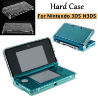 Crystal Clear Hard Skin Case Cover Protection For Nintendo 3DS N3DS Console Durable Hard Poly Carbonate Plastic Cut-out Design