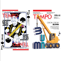 Paket Bundel Majalah Tempo Raja Jawa dan Obok obok BUMN