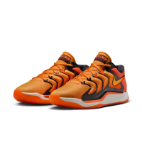 【NIKE 耐吉】籃球鞋 男鞋 運動鞋 緩震 KD17 EP 黑橘 FJ9488-800