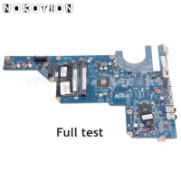 NOKOTION 645529-001 Main Board For HP Pavilion G4 G6 Laptop Motherboard Processor Onboard DDR3 full test