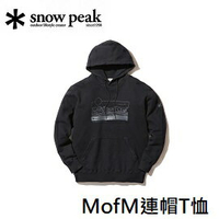 [Snow Peak] SP MofM連帽T恤 黑色 / 聯名款 / MM4110-PK010