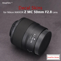 Nikkor Z 50 F2.8 S Lens Sticker Anti-scratch Cover Skin for Nikon Z 50MM F2.8 Premium Decal Skin Protector Guard Wrap Film
