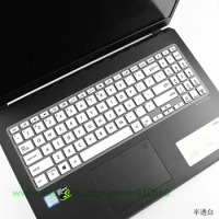For ASUS Vivobook S15 X531 X531F X531FA S532F 15.6 inch Silicone Laptop Keyboard Cover Protector Skin Film