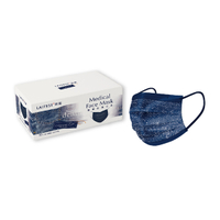 萊潔 醫療防護成人口罩(30入/盒)-牛仔金屬藍(衛生用品，恕不退貨，無法接受者勿下單)