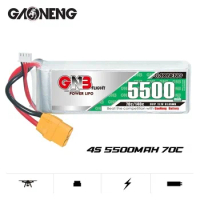 GNB 4S 14.8V 5500mAh 70C/140C Lipo Battery For RC Car Boat FPV Drone Helicopter Airplane Tank Parts XT90 T Plug 14.8V Battery