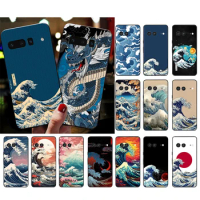 Fashion Great Blue Wave Ocean Phone Case For Google Pixel 8 7 Pro 7A 7 6A 6 Pro 5A 4A 3A Pixel 4 XL Pixel 5 6 4 3 3A XL