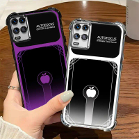 Suitable for[OPPO A54 4G] phone case TPU Anti-drop Anti-slip Gradient English Anti-fingerprint Wear-