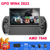 GPD WIN 4 WIN4 2023 AMD 7840U/7640U 6Inch Handheld GamePad Tablet 64GB RAM 4TB ROM Pocket Mini PC Laptop Game Player Console