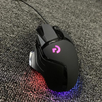 羅技 g502 有線鼠標滑鼠 主宰機械G502羅技電競LOL CF吃雞宏鼠標滑鼠 國產