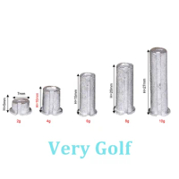 5pcs Golf Lead Tip Plug Swing Weights For Steel Shafts fit Iron and Wood (diameter 7mm)
