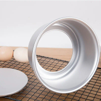 2025 Baking Tools 6inch 8inch 12inch Round Anodized Removable Bottom Cake Mold Oven Mold Cake Mold B