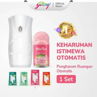 Stella Matic Box Set Japanase Sakura 1 set - Pengharum Ruangan Otomatis Spray