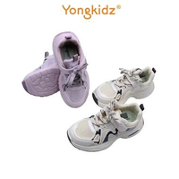 YONGKIDZ ALBA SNEAKERS ANAK SEPATU ANAK PEREMPUAN LUCU SEPATU CASUAL ANAK OL-MC2503-BF 33 UNGU