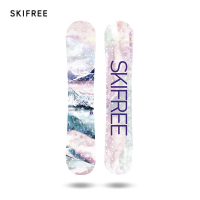 SKIFREE 單板滑雪板粉霧男女滑雪鞋固定器快穿套裝平花粉霧