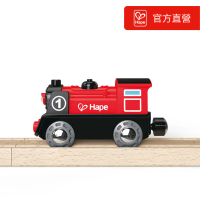 【德國Hape】電動復古小火車(電動小火車)