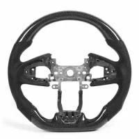 Popular Factory Carbon Fiber Steering Wheel For Honda Civic FC Type R FK8 2016-2021