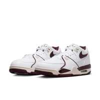 NIKE 休閒鞋 男鞋 運動鞋 AIR FLIGHT 89 LOW 白紅 FQ8256-100
