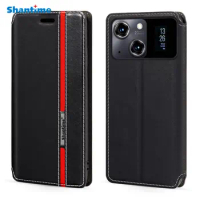 For DOOV D80 Pro Case Fashion Multicolor Magnetic Closure Leather Flip Case Cover with Card Holder 6.5 inches