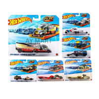 Hot Wheels Track Fleet Die-Cast Vehicle Hype Hauler Transport Truck Racing Haulers Off-Road Vehicles