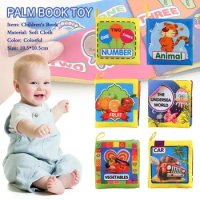 Cloth Books Soft Baby Quiet Books Animal Fruit Numbers Picture Cognition Infant Early Learning Educational Toys 0 -12 Months