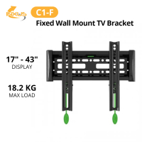 INXUS C1-F / C1-T 17\ - 43\" Fixed / Tilt TV Bracket / TV Wall Mount / Bracket Fix TV Mount / Easy t