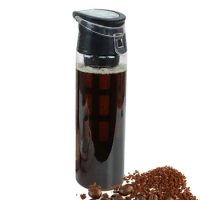 Cold Brew Coffee Maker Water Drip Coffee Maker Portable Ice Dripper Coffee Pot 550ml Iced Coffee Bottle Maker Mug Travel Mug