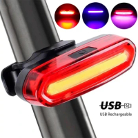 Bicycle Tail Lamp Waterproof Bicycle Light LED Bike Rear Lights High Bright Night Cycling Safety Warning Lamp Road MTB Lantern